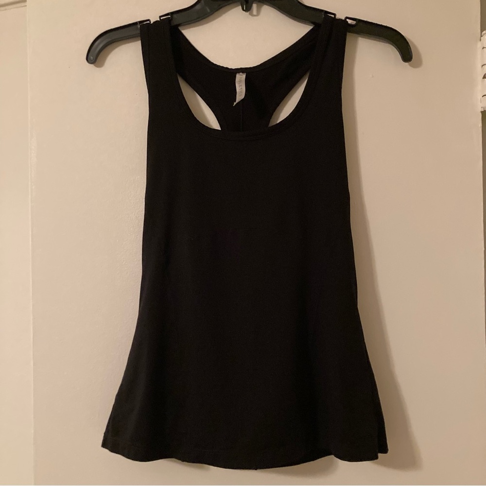 racerback fitted tank top